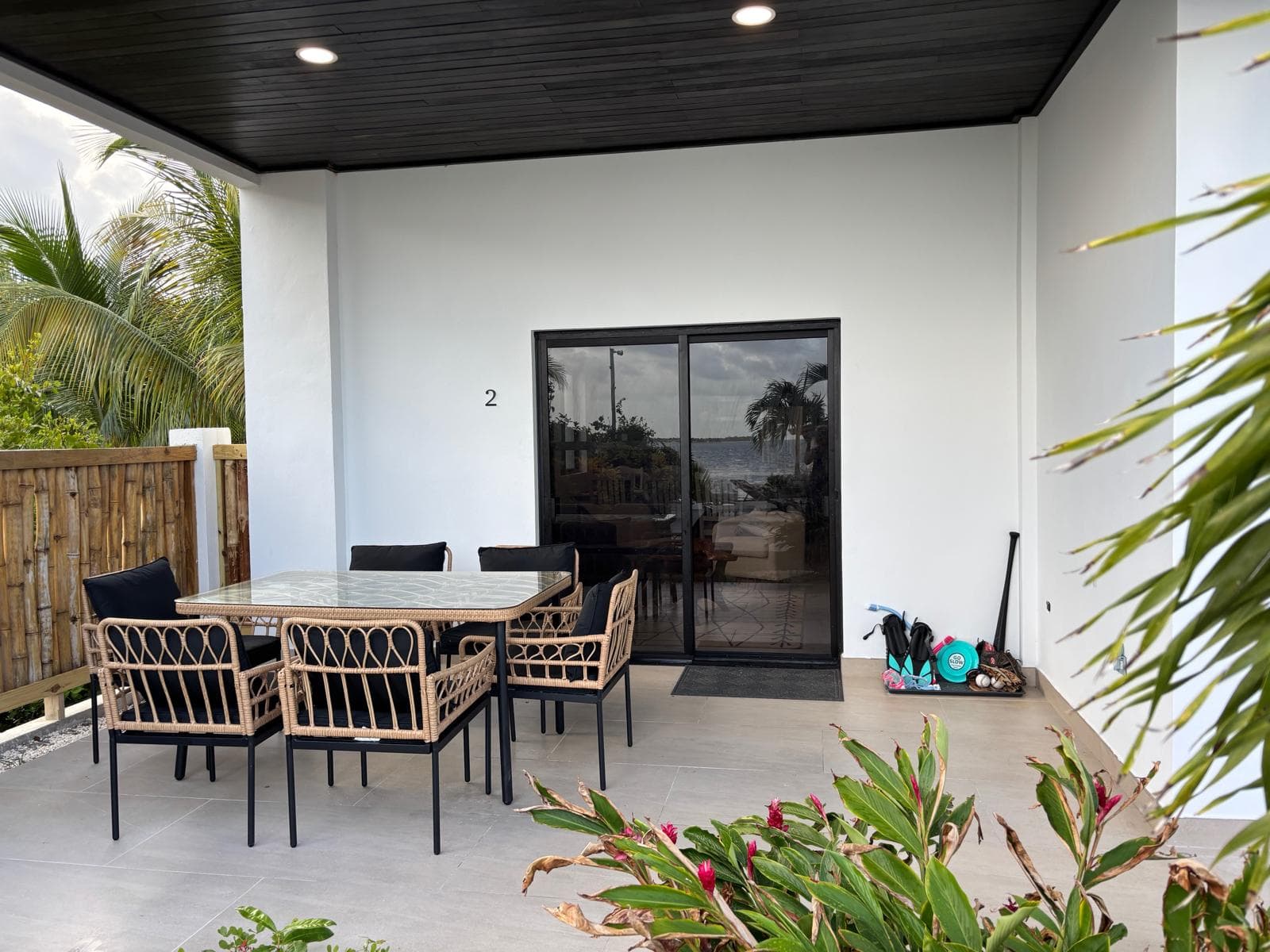 1st floor villa view