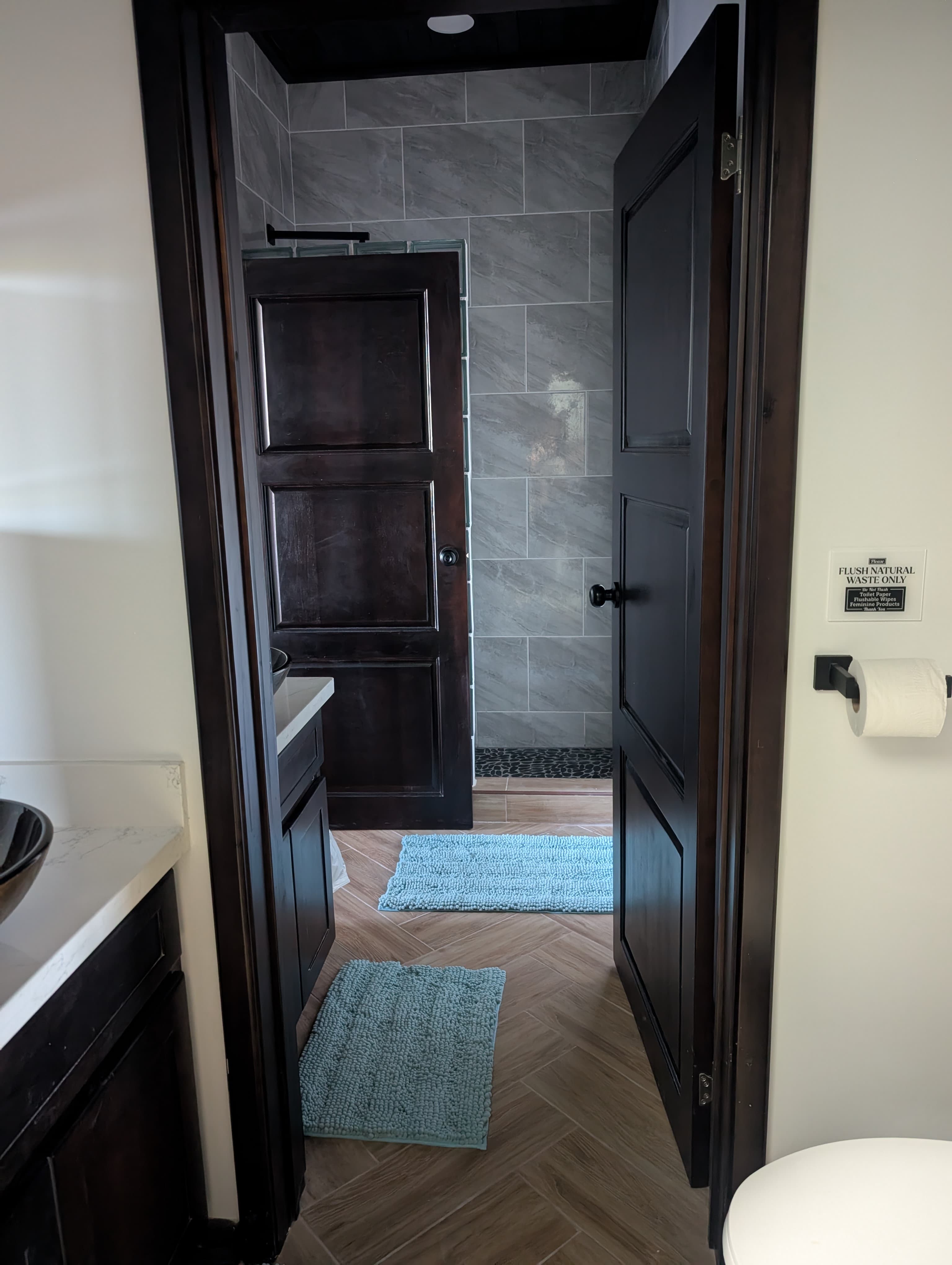 Jack and jill second full bathroom